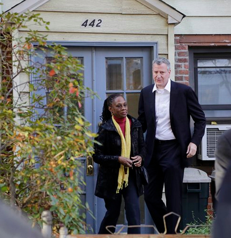 Bill de Blasio is now putting his Park Slope town house up for rent while they live in Gracie Mansion