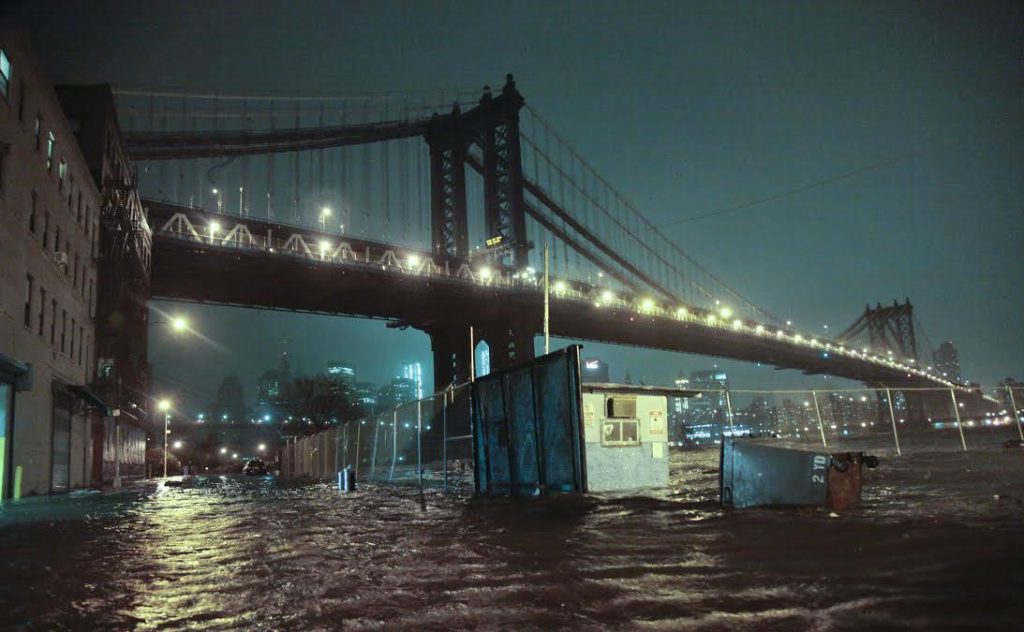 SuperStorm Sandy hit the area two years ago today. AP photo