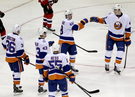 The Islanders will kick off their final season on Long Island Friday night in Carolina.