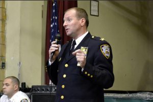 Inspector Michael Lipetri took command of the 75th Precinct in East New York, which will be the first Brooklyn precinct to wear body cameras