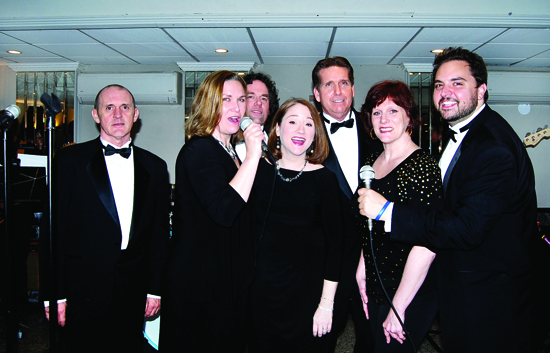 The Rhapsody Players, pictured backstage at a benefit concert earlier this year, can’t wait to sing at the fundraiser for Saint Patrick Catholic Academy in Bay Ridge.