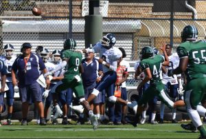 Fort Hamilton quarterback Sharif Legree said it was a huge weight lifted off of his team when they snapped their seven-game losing streak on Saturday against New Utrecht.