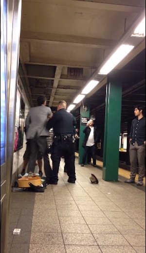 Subway musician arrested in Williamsburg