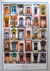 “The Doors of Brooklyn” poster by Joseph Sweeney.