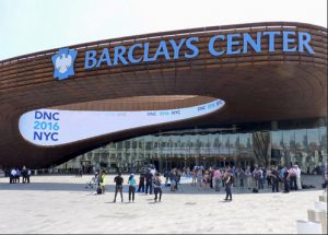 The Barclays Center, near the area in dispute. Eagle file photo by Mary Frost