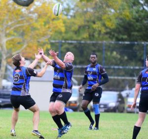 A huge win over the weekend got the Brooklyn Rugby Club's mens team into the playoffs. Photo courtesy of Brooklyn Rugby Club