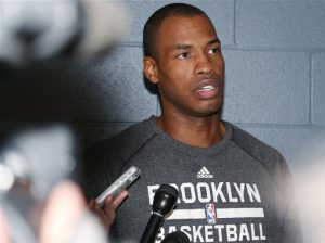 Jason Collins, the first openly gay player in the four major American professional sports, announced his retirement on Wednesday. AP Photo/David Zalubowski, File