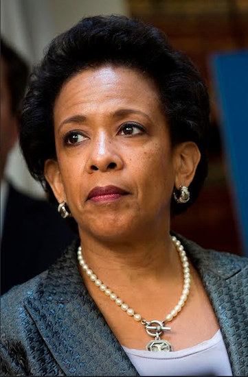 Loretta Lynch, U.S. attorney for the Eastern District. AP Photo/John Minchillo