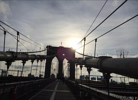 The Brooklyn Bridge. Eagle photo by Samantha Samel
