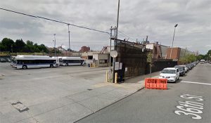 MTA Jackie Gleason Bus Depot. Map data 2014 Google