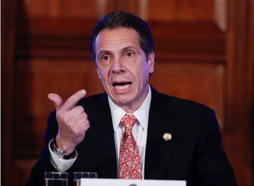 Gov. Andrew Cuomo. AP photo by Mike Groll