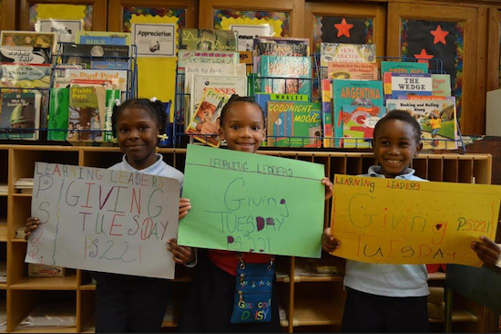 Students from PS 221 are all set for their special day on Dec. 2. Photo courtesy Learning Leaders