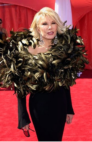 The late Joan Rivers. AP Photo/Laura Rauch, File