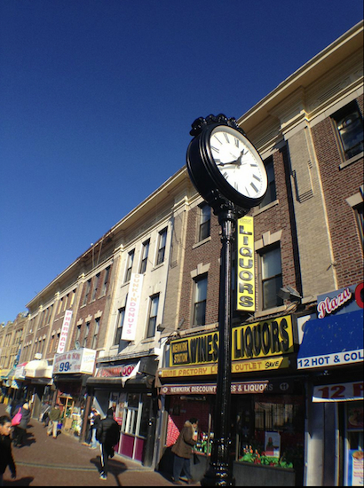 Tick Tock, Tick Tock … at Newkirk Plaza in Ditmas Park. Eagle photos by Lore Croghan