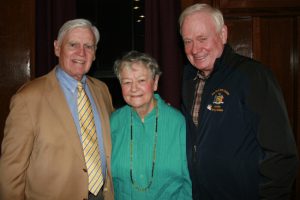 Commodore Barry Club President Mary Nolan, Hon. John Ingram (left) and state Sen. Marty Golden all attended the club’s social last fall. Photo courtesy Commodore Barry Club of Brooklyn