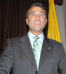 Former congress member Michael Grimm thanked his constituents in a farewell message on Monday. Eagle file photo by Paula Katinas