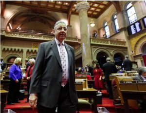 Assembly Speaker Sheldon Silver was arrested on corruption charges. AP Photo/Mike Groll