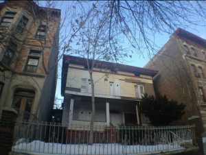 This is 1375 Dean St., a pre-Civil War house that was sold recently. Eagle photos by Lore Croghan