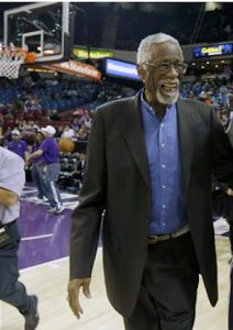 NBA legend Bill Russell celebrates his birthday today. AP Photo/Rich Pedroncelli