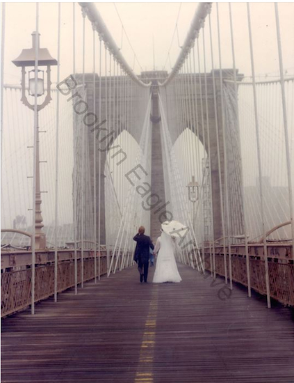 Check out more amazing Brooklyn Bridge pics on our archive site, BrooklynArchive.com
