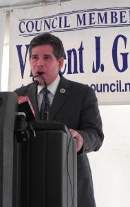 Councilmember Vincent Gentile has introduced legislation aimed at making it easier for the Dept. of Buildings to issue violations against owners of houses suspected of illegally converting the homes into multi-unit dwellings. Eagle file photo by Paula Katinas
