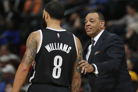 Lionel Hollins’ new lineup certainly has benefited previously struggling point guard Deron Williams in the first two games following the All-Star break. AP photo