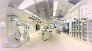 Maimonides Medical Center uses groundbreaking technology when it comes to treating heart patients, according to officials, who said the hospital performs the TAVR procedure. This is the operating room where the procedure is done. Photo courtesy Maimonides Medical Center