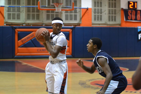 Jefferson might be the top seed in the PSAL Boro Playoffs, but they are on upset alert with its star Shamorie Ponds out for at least one game with a bruised hip. Who will take it if Jefferson falls? Photo by Rob Abruzzese.