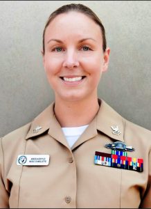 Petty Officer Angela Boyle is currently stationed in Charlotte. Photo courtesy U.S. Navy