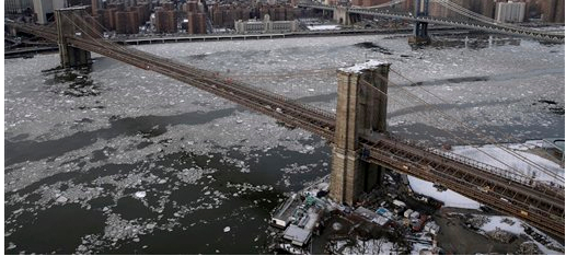 Brooklyn Bridge repairs are now reportedly $100 million over budget. AP Photo/Seth Wenig