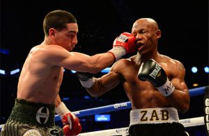 Philadelphia’s Danny Garcia beat Brooklyn’s Zab Judah at the Barclays Center nearly two years ago in his second appearance at the venue, which will be hosting its 11th boxing card on April 11. Photo credit: HoganPhotos/SHOWTIME