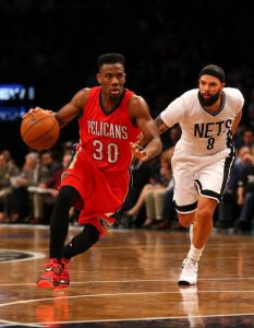 Deron Williams and the rest of the Nets looked a step too slow in their pursuit of the New Orleans Hornets Tuesday night at the Barclays Center. AP photo