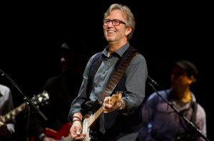 Legendary rocker Eric Clapton celebrates his birthday today. AP photo