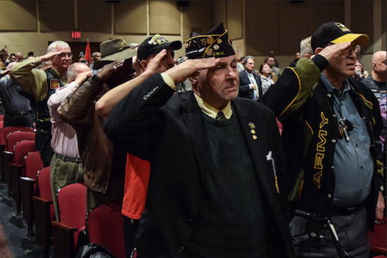 Fort Hamilton hosts its Vietnam Veterans Appreciation Day ceremony every year. ﻿Eagle photos by Rob Abruzzese