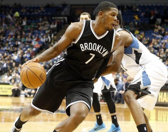 Joe Johnson led the way with 22 points Monday night as Brooklyn continued to push for one of the final Eastern Conference playoff spots with an easy win in Minnesota. AP photo