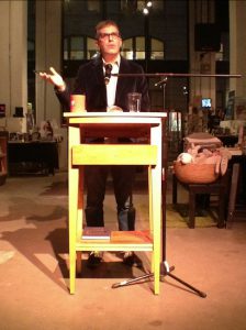 Jonathan Lethem came home to Brooklyn for a book launch at powerHouse Arena in DUMBO. Eagle photos by Lore Croghan