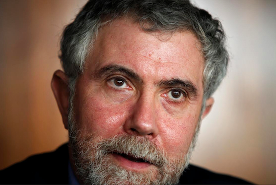 New York Times columnist Paul Krugman will speak at Brooklyn College on March 26. AP Photo/ Francisco Seco