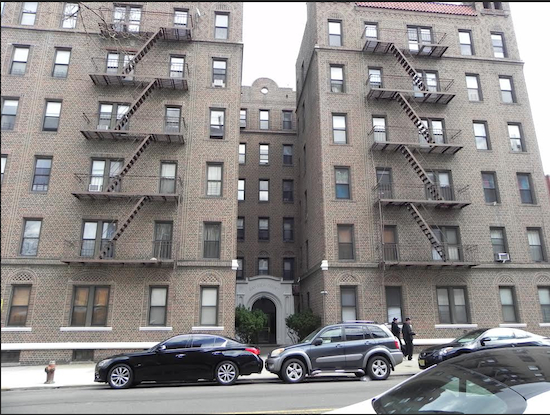 Bay Ridge Love Nest:  This apartment building has the dubious distinction of generating the highest number of complaint calls to 311 about noisy sex. Eagle photo by Paula Katinas