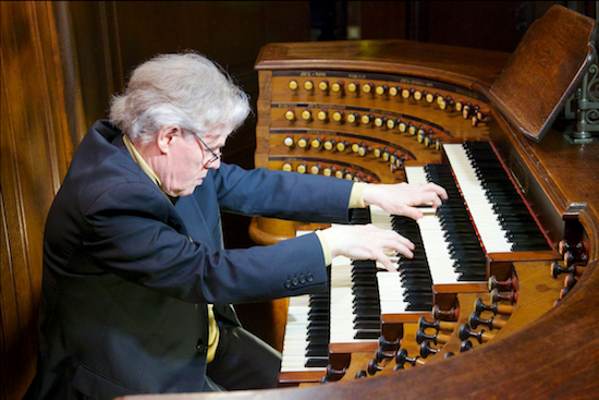 World-acclaimed organist Daniel Roth. Photo credit: Joseph Vitacco