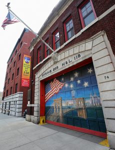 Engine 205/ Ladder 118 in Brooklyn Heights is one of hundreds of New York City firehouses opening their doors to the public this Saturday to celebrate 150 years of service. Photo courtesy of FDNY
