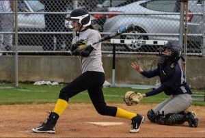 Susan Gutekunst has Telecom off to a hot start this year, and the Yellowjackets’ team captain is hoping this is the season they finally win the A division title. Eagle photo by Rob Abruzzese