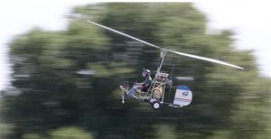 A gyrocopter illegally landed on the Capitol lawn last week. AP photo