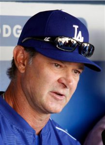 Former Yankees great and current Dodgers manager Don Mattingly celebrates his birthday today. AP Photo/Alex Gallardo