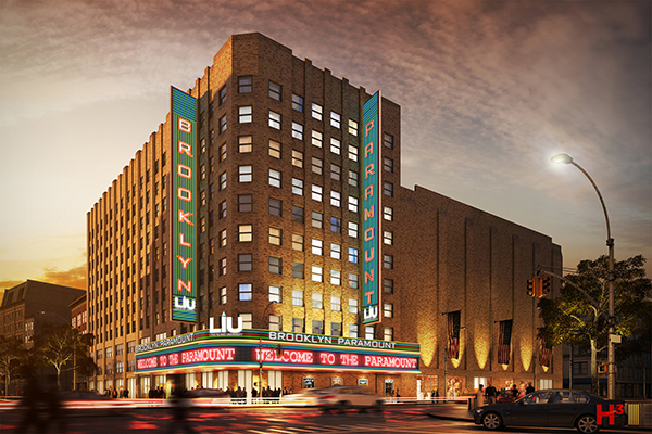 The legendary Brooklyn Paramount Theatre is being restored to its former glory. Rendering courtesy of Long Island University and PEC