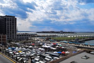 Thousands of people descended upon Brooklyn Bridge Park’s Pier 5 for the opening weekend of Smorgasburg, Brooklyn’s massively popular weekly food festival. Eagle photos by Rob Abruzzese
