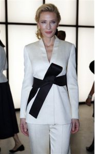 Actress Cate Blanchett celebrates her birthday today. AP Photo/Luca Bruno