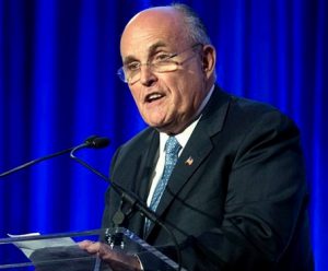 Former NYC mayor Rudy Giuliani celebrates his birthday today. AP photo