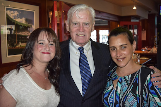 Hon. John G. Ingram — shown with Bay Ridge Lawyers Association President-elect Grace M. Borrino (left) and President Lisa M. Becker (right) — was this month’s CLE speaker. Eagle photos by Rob Abruzzese