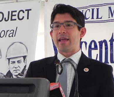 Councilmember Carlos Menchaca says his district had the highest level of participation in the budgeting process of any council district in the city, with more than 6,200 votes cast for various projects. Eagle file photo by Paula Katinas