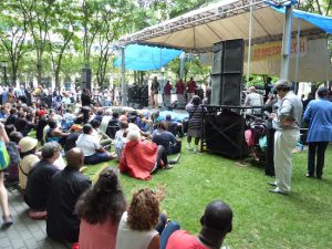 The Ohio Players were featured at last year’s Summer@MetroTech as part of the BAM R&B Festival. Photo courtesy of Downtown Brooklyn Partnership